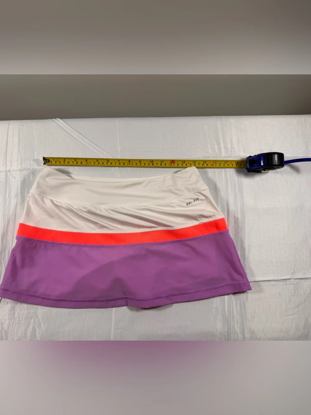 Nike Purple Tennis Tank and Skort with Coral Stripe/White Trim. Kiwah Exclusive